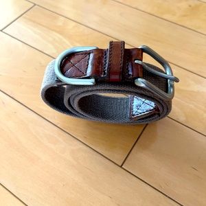 J Crew cotton belt